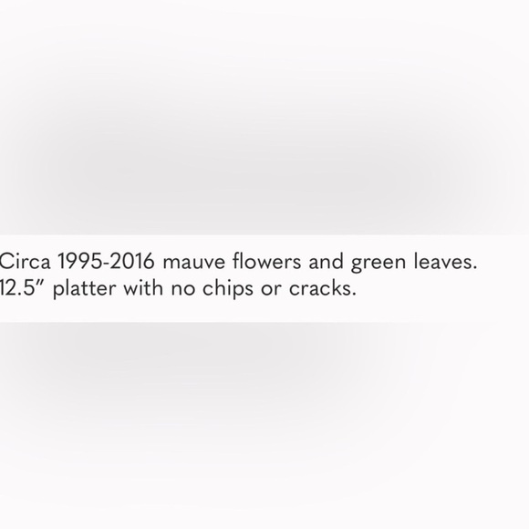 Corningware Rosemarie Oval Platter - Picture 3 of 3